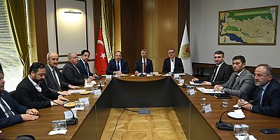BAKAN YARDIMCISI GÜRGEN İLE ŞEHİRDEKİ SON DURUM DEĞERLENDİRİLDİ