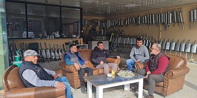 BAKAN YARDIMCISI KACIR, VALİ ÇİFTÇİ VE BAŞKAN GÜVEN’DEN AFŞİN ESNAFINA ZİYARET