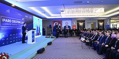 BAKAN YUMAKLI “KAHRAMANMARAŞ’TA ÜRETİCİLERİMİZE 2 MİLYAR TL’LİK HİBE SAĞLADIK”