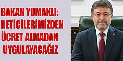 BAKAN YUMAKLI ŞAP HASATLIĞINA KARŞI YENİ BİR PROGRAMA BAŞLIYORUZ