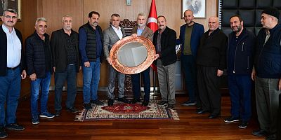 BAKIRCILAR ODASI BAŞKANI SELAMET ATLI’DAN BAŞKAN FIRAT GÖRGEL’E ZİYARET