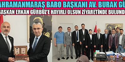 BARO BAŞKANI GÜL’DEN BAŞKAN GÜRBÜZ’E HAYIRLI OLSUN ZİYARETİ
