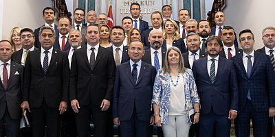 BARO BAŞKANLARINDAN ADALET BAKANI BOZDAĞ'A ZİYARET
