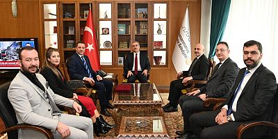 BAROLAR BİRLİĞİ BAŞKANI SAĞKAN BAŞKAN GÜNGÖR'Ü ZİYARET ETTİ