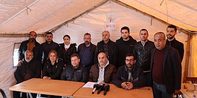 BASIN CAMİASI TEK YÜREK OLDU, GAZETECİLERE YAPILAN SALDIRI KINANDI!