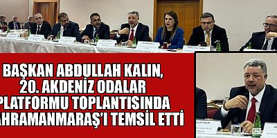 BAŞKAN ABDULLAH KALIN İŞBİRLİĞİ AĞI OLUŞTURDUK