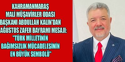 BAŞKAN ABDULLAH KALIN: 