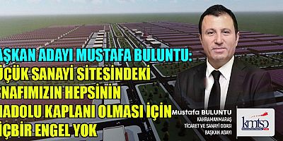 BAŞKAN ADAYI BULUNTU’DAN KÜÇÜK SANAYİ SİTESİNDE ÜRETİM YAPAN ESNAFA MÜJDE