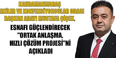 BAŞKAN ADAYI MUSTAFA ÇİÇEK, AÇIKLANAN PROJELER ESNAFIN HAYATINI KOLAYLAŞTIRACAK