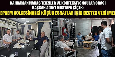 BAŞKAN ADAYI MUSTAFA ÇİÇEK: 