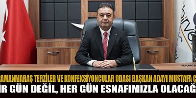 BAŞKAN ADAYI MUSTAFA ÇİÇEK: 