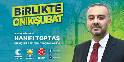 BAŞKAN ADAYI TOPTAŞ, PROJELERİNİ ANLATTI