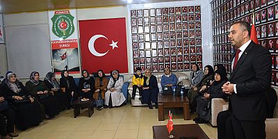 BAŞKAN ADAYI TOPTAŞ, ŞEHİT YAKINLARI VE GAZİLERLE BULUŞTU