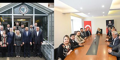 BAŞKAN ADAYLARI GÖRGEL VE TOPTAŞ’TAN ECZACILAR ODASINA ZİYARET