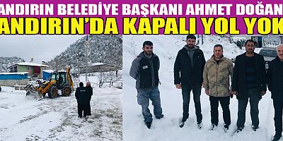 BAŞKAN AHMET DOĞAN, EKİPLERİMİZ 24 SAAT GÖREV BAŞINDA