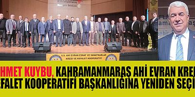 BAŞKAN AHMET KUYBU GÜVEN TAZELEDİ