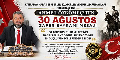 BAŞKAN  AHMET ÖZKÖMEÇ: BİRLİK VE BERABERLİĞİMİZ EN BÜYÜK GÜCÜMÜZDÜR