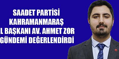 BAŞKAN AHMET ZOR’DAN ÖNEMLİ AÇIKLAMALAR