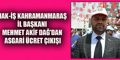 BAŞKAN AKİF DAĞ “KOMİSYONUN SAKAT VE ANTİDEMOKRATİK YAPISI DEĞİŞMELİ”