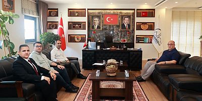 BAŞKAN AKPINAR’A ZİYARET: ÇOCUKLAR VE AİLELER İÇİN ORTAK PROJELER GÖRÜŞÜLDÜ
