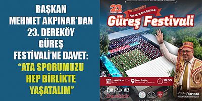 BAŞKAN AKPINAR: ATA SPORU VE KÜLTÜREL MİRAS BİR ARADA YAŞATILACAK