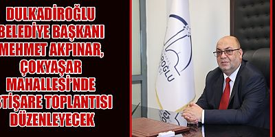 BAŞKAN AKPINAR, ÇOKYAŞAR MAHALLESİ’NDE VATANDAŞLARLA BİR ARAYA GELİYOR