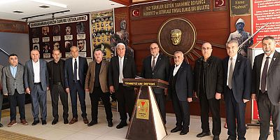 BAŞKAN AKPINAR’DAN BAŞKAN KUYBU’YA ZİYARET