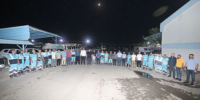BAŞKAN AKPINAR’DAN GECE GÜNDÜZ ÇALIŞAN ÇEVRE KORUMA VE KONTROL MÜDÜRLÜĞÜ EKİPLERİNE TEŞEKKÜR