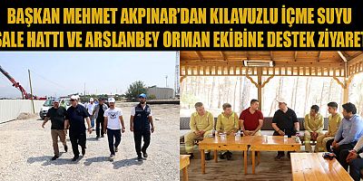  BAŞKAN AKPINAR’DAN HEM ALTYAPIYA HEM DOĞAYA DESTEK