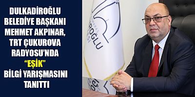 BAŞKAN  AKPINAR: EŞİK BİLGİ YARIŞMASI GENÇLER İÇİN ÖNEMLİ BİR PROJE