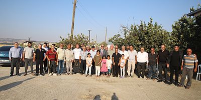 BAŞKAN AKPINAR, ESKİNARLI MAHALLESİ'NDE VATANDAŞLARLA BULUŞTU