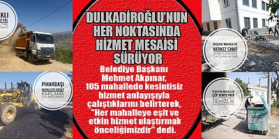 BAŞKAN AKPINAR: “GECE GÜNDÜZ SAHADAYIZ”