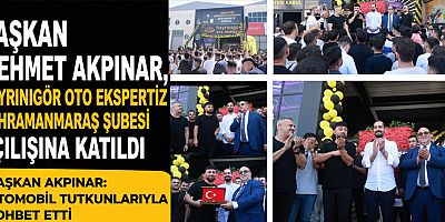 BAŞKAN AKPINAR HAYRINIGÖR OTO EKSPERTİZ’İN AÇILIŞINDA VATANDAŞLARLA BULUŞTU