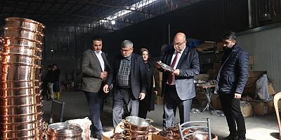 BAŞKAN AKPINAR'IN ESNAF ZİYARETİ 