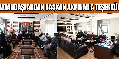 BAŞKAN AKPINAR’IN HALK BULUŞMALARI DEVAM EDİYOR