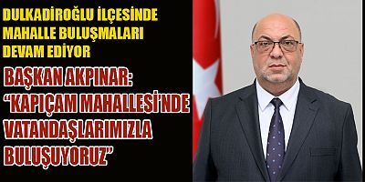 BAŞKAN AKPINAR: “İSTİŞARE İLE GÜÇLENİYOR, BİRLİKTE BÜYÜYORUZ”