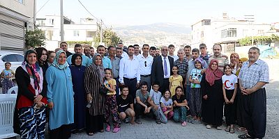 BAŞKAN AKPINAR, KANUNİ MAHALLESİ SAKİNLERİYLE BİR ARAYA GELDİ