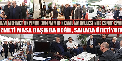   BAŞKAN AKPINAR: “SORUNLARI YERİNDE GÖRÜYOR, ÇÖZÜMLERİ SAHADA ÜRETİYORUZ”