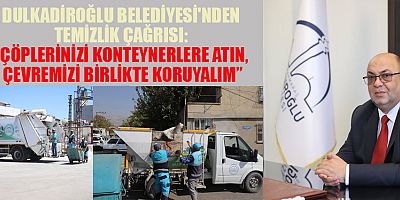 BAŞKAN AKPINAR: TEMİZ BİR ÇEVRE, SAĞLIKLI BİR TOPLUMUN TEMELİDİR
