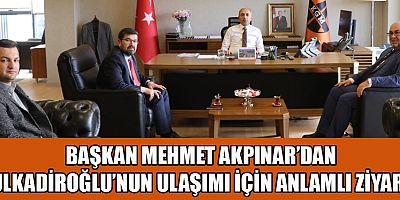 BAŞKAN AKPINAR: ULAŞIM ALTYAPISI, MODERN BİR ŞEHRİN TEMELİNİ OLUŞTURUR