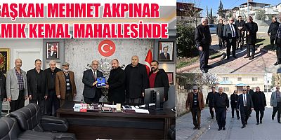 BAŞKAN  AKPINAR, VATANDAŞLARLA BİR ARAYA GELDİ