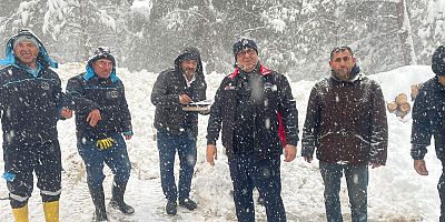 BAŞKAN AKPINAR: ZORLU KOŞULLARDA GECE GÜNDÜZ SAHADAYIZ
