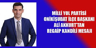 BAŞKAN ALİ AKKURT: KÜSKÜNLÜK VE DARGINLIKLARA SON VERELİM