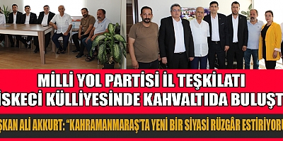 BAŞKAN ALİ AKKURT: MİLLİ YOL PARTİSİ KAHRAMANMARAŞ’TA BÜYÜYOR: SAHADAYIZ, HAZIRIZ!