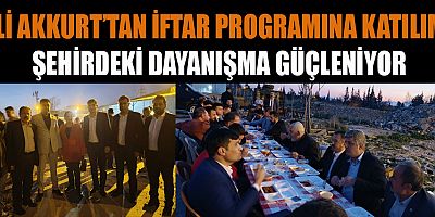 BAŞKAN ALİ AKKURT’TAN ANLAMLI KATILIM