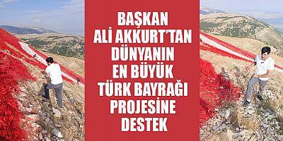 BAŞKAN ALİ AKKURT’TAN ANLAMLI KATKI