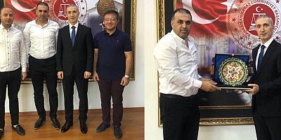 BAŞKAN ATAKAN’DAN BAŞSAVCI ÇELİKE’E HAYIR OLSUN ZİYARETİ