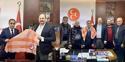 BAŞKAN AYDIN’DAN MHP İL BAŞKANI DEMİRÖZ’E “HAYIRLI OLSUN” ZİYARETİ