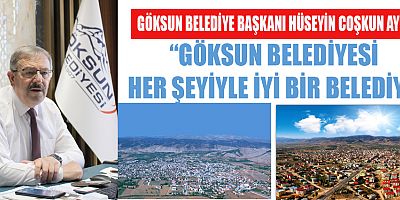 BAŞKAN AYDIN, GÖKSUN İÇİN HIZ KESMEDEN ÇALIŞMAYA DEVAM EDECEĞİZ