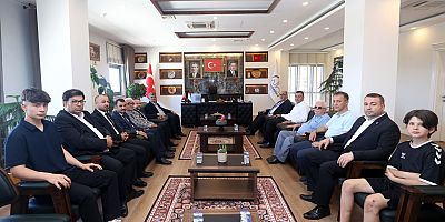 BAŞKAN AYDOĞAR’DAN, BAŞKAN AKPINAR’A ZİYARET